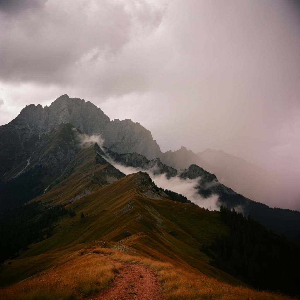 Thunder Mountain Sleep Soundscape: Rainfall, Distant Thunder & Ambient Night Music