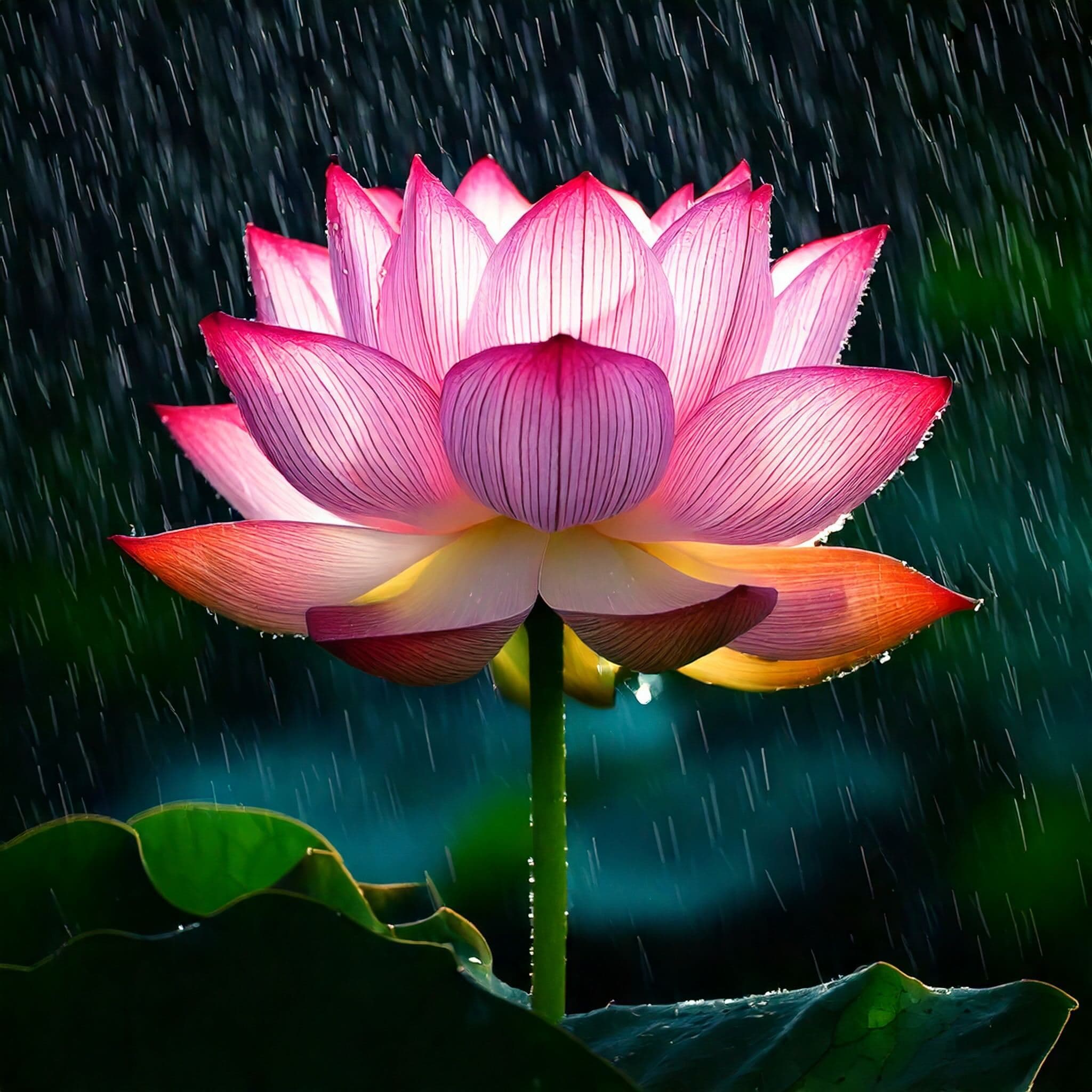 A Theta Wave Journey with Rain, Thunder & Insects