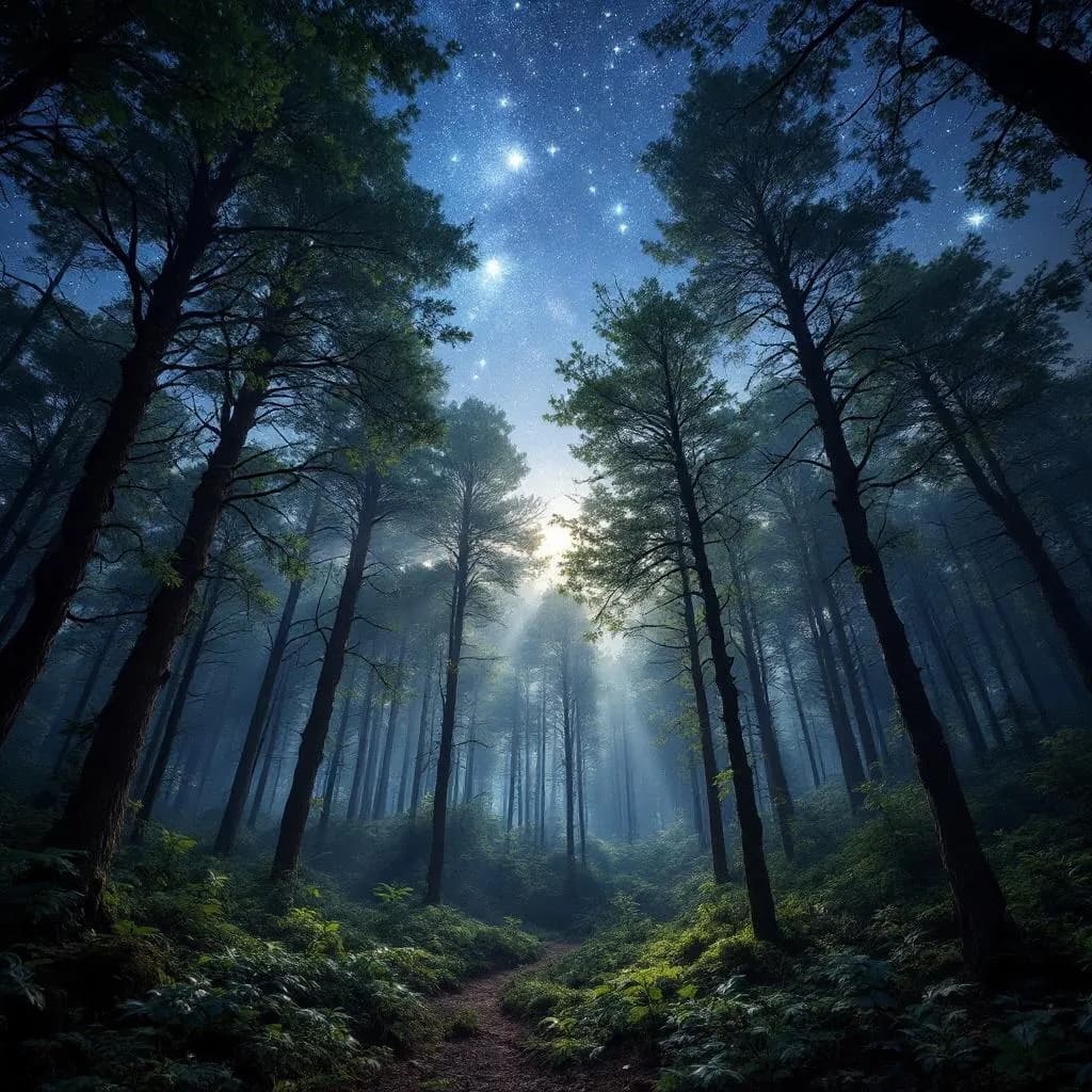 The Memory Forest: A Gentle Path to Rest and Reflection